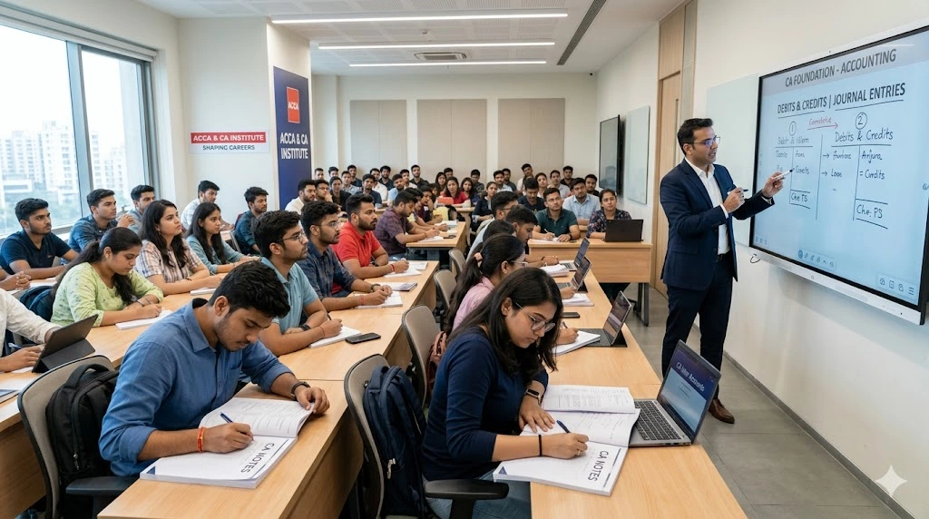 Best CA Inter Coaching in Panipat by ICE Education with expert Chartered Accountant faculty